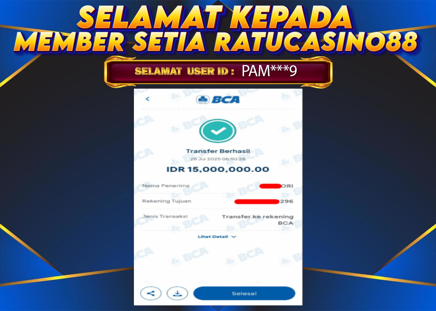 WITHDRAWAL MEMBER 8