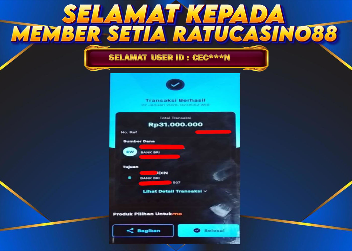 WITHDRAWAL MEMBER 204